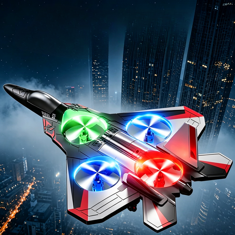 JetSpin - Ferngesteuertes Jet-Spielzeug mit 360°-Stunt-Fähigkeit