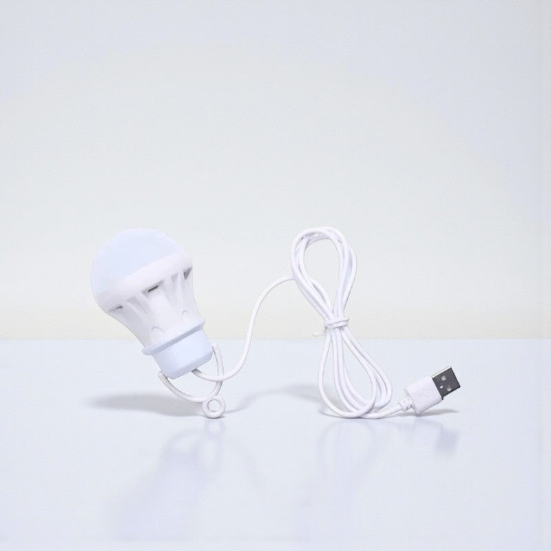 Glühbirnenförmige tragbare LED-Lampe mit Aufhängeschlaufe Moderne leichte Beleuchtung