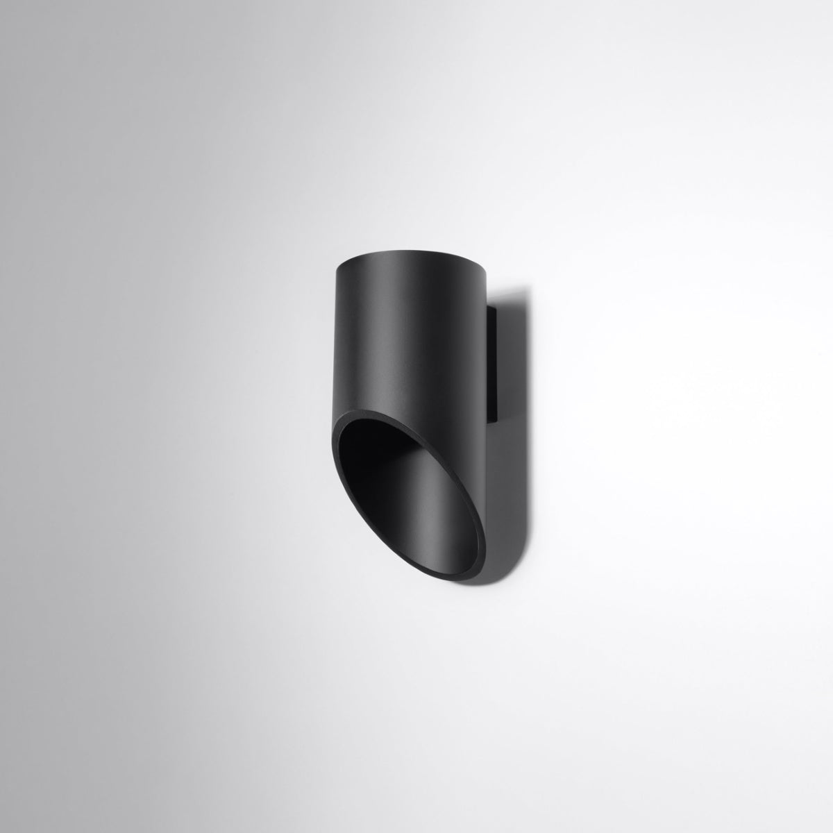 PENNE - 20 Wandleuchte, schwarz, aus Aluminium