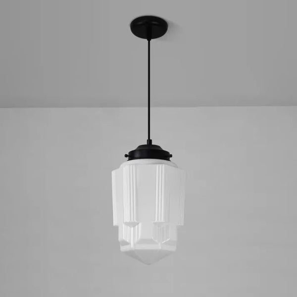 Orbita - Vintage-Pendelleuchte aus mattiertem Glas
