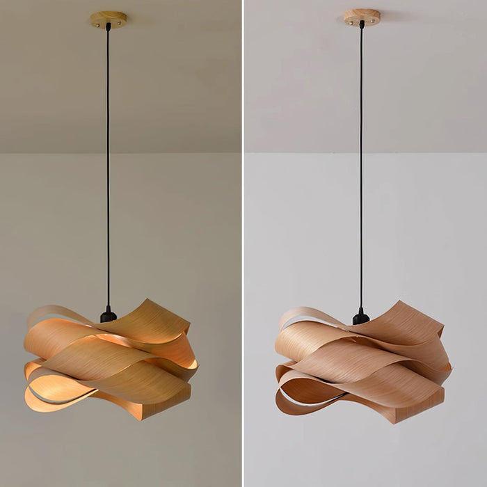 Claria - Holz Pendelleuchte