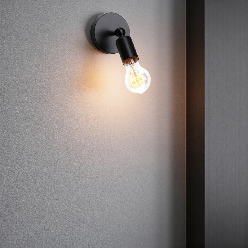 Verstellbare Industrielle Wandleuchte mit elegantem Finish für flexible beleuchtung