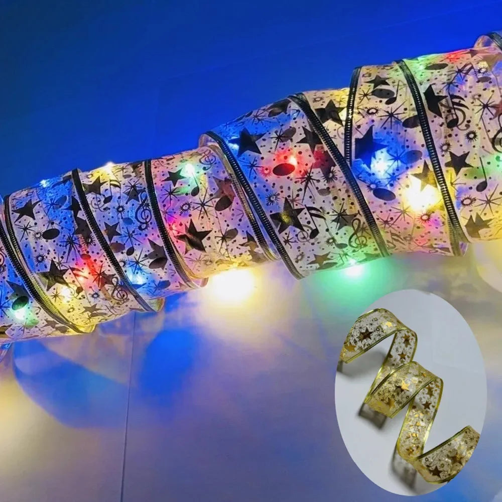 Festiva - Goldener LED-Dekorstreifen 2/5/10 m