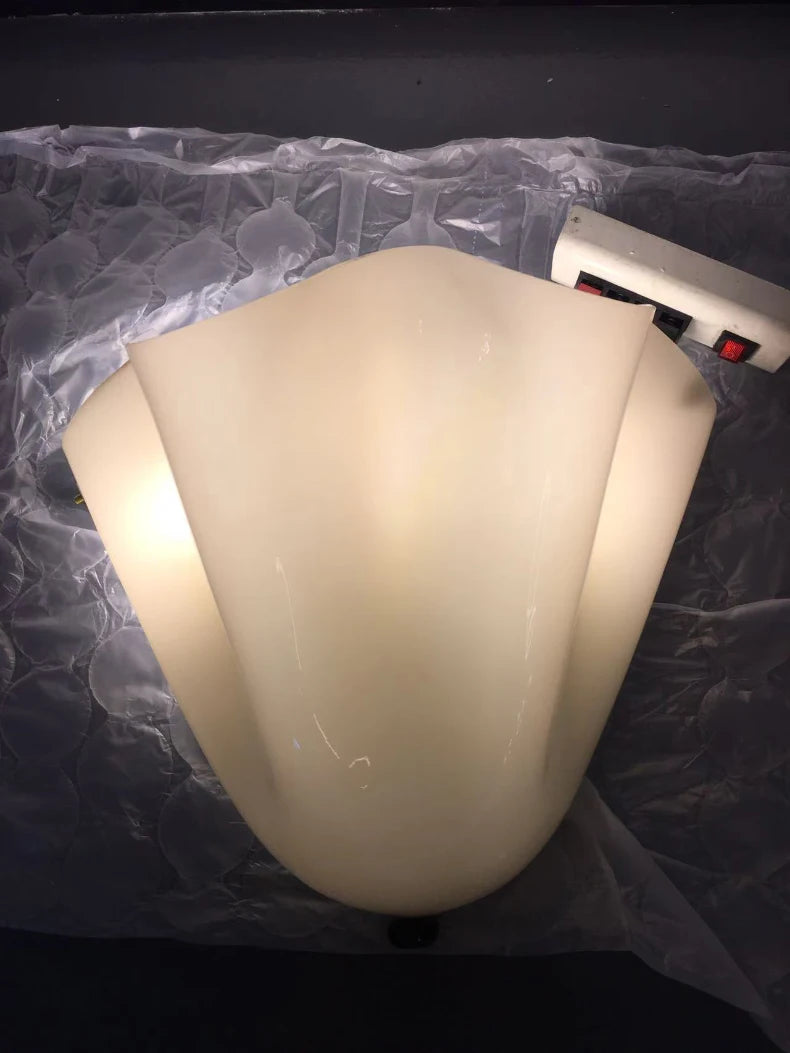 Murano - Wandleuchte aus farbigem Wabi-Sabi-Glas im