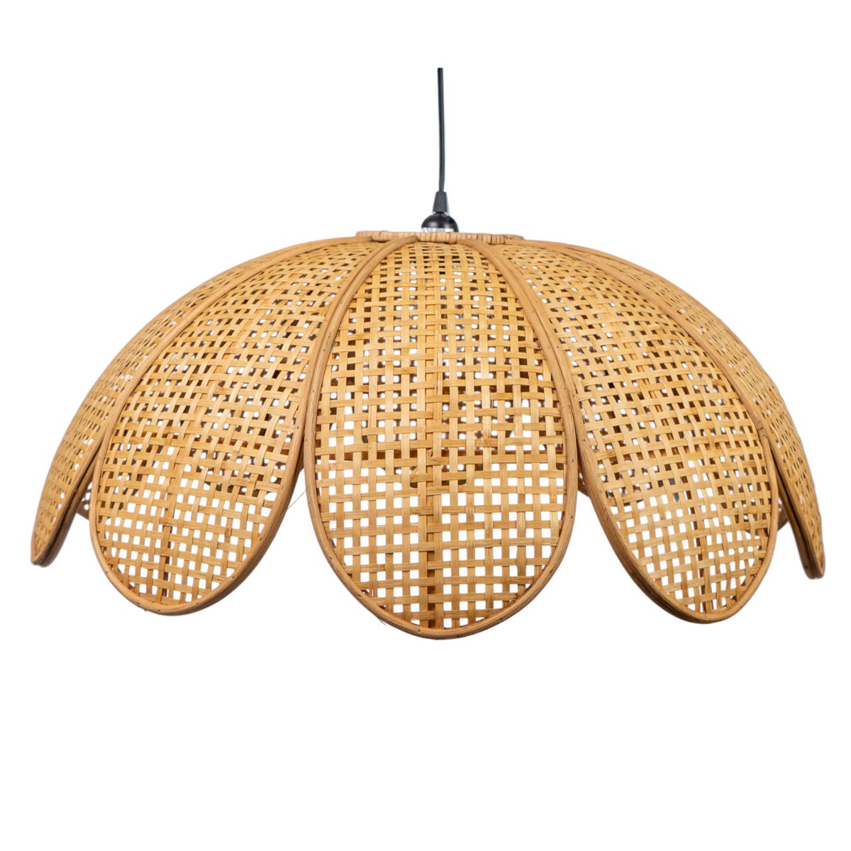 Alexandra - Home - Rattan-Blumen-Hängeleuchte