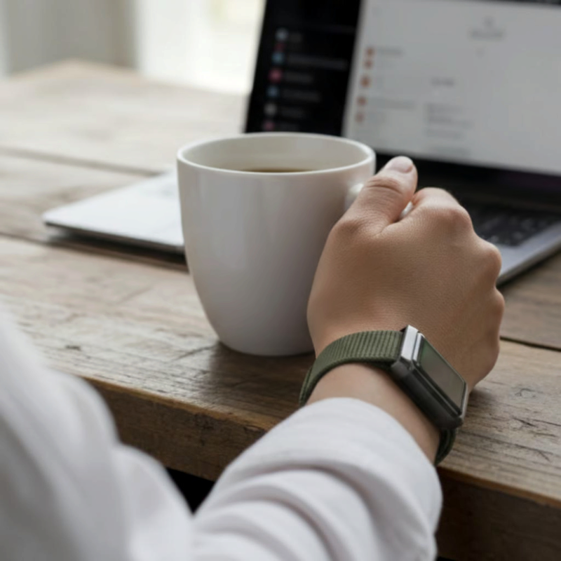 CardioLoop - Y25 Bildschirmloses Fitness-Tracker-Armband