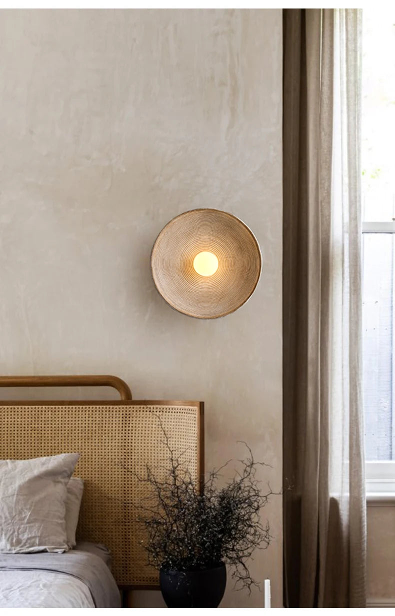 Murano - LED-Wandleuchte, spiralförmig, nach oben und unten