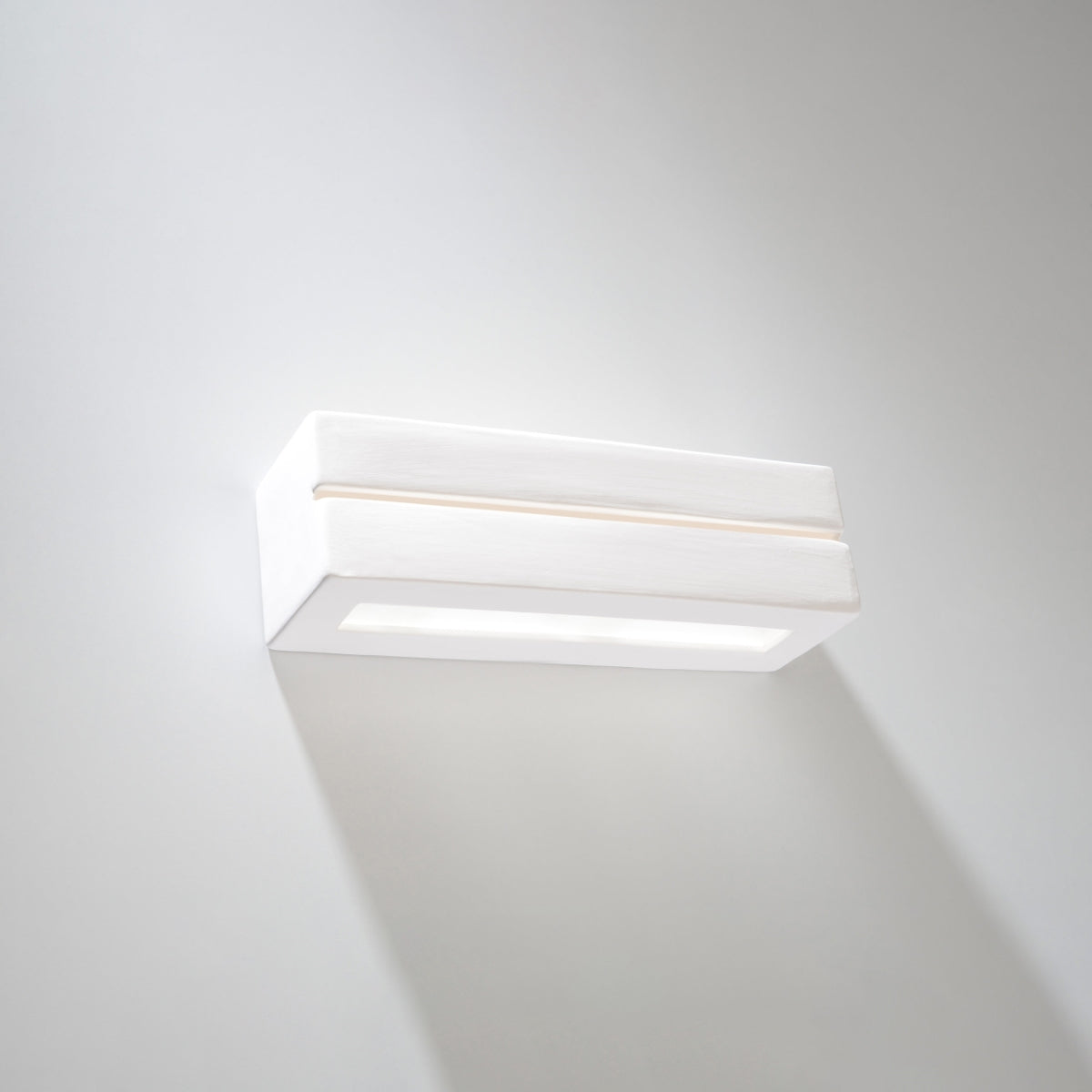 VEGA LINE - Wandleuchte, weiße Keramik