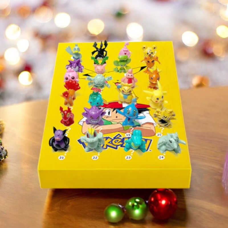 PikaVault - Pokémon-Adventskalender mit Miniaturfiguren