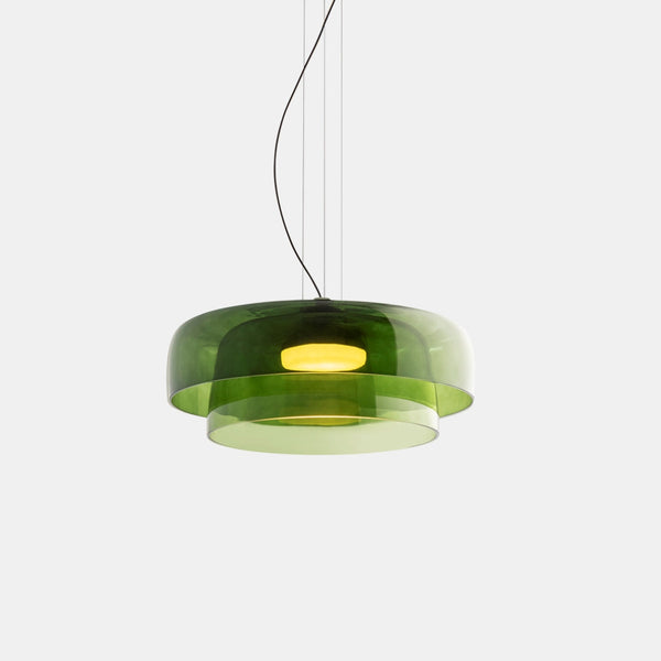 Aurela - Moderne Pendelleuchte aus norwegischem Glas