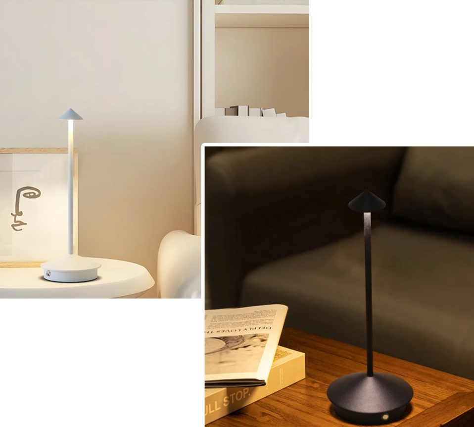 Mesalux - Kabellose, wiederaufladbare LED-Tischleuchte