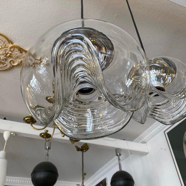 Golf“ - Pendelleuchte Golf aus Glas und Metall