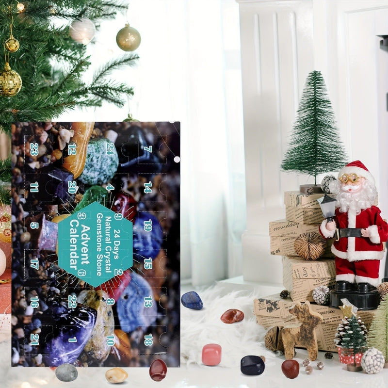 StoneMira - Adventskalender mit natürlichen Steinen für die Saison