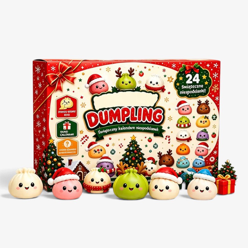 SquishMingle - Adventskalender mit 24 Squishy-Spielzeugen