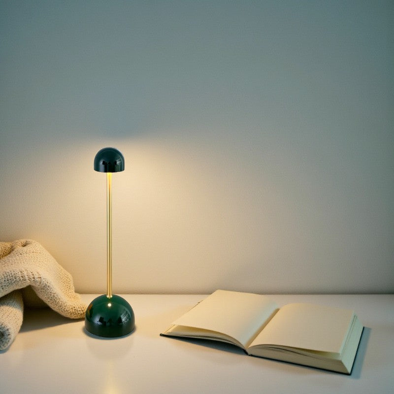 Kabellose LED-Schreibtischlampe mit sanftem Umgebungslicht