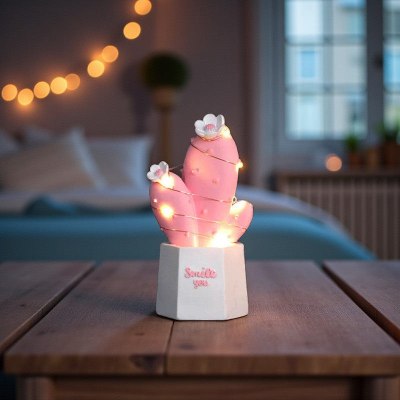 LED-Nachtlampe in Kaktusform aus Harz Moderne dekorative Beleuchtung