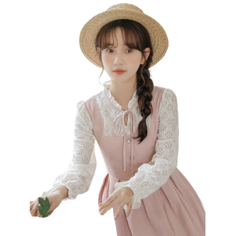 Damen-Dirndl mit Herz-Ausschnitt