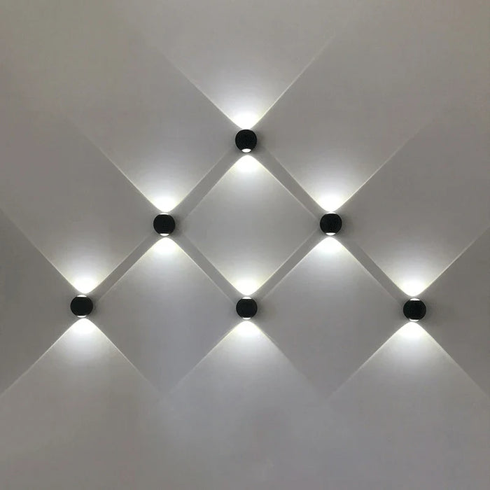 Kugelform - Aluminium-Wandleuchte, Kugelform, Schutzart IP65