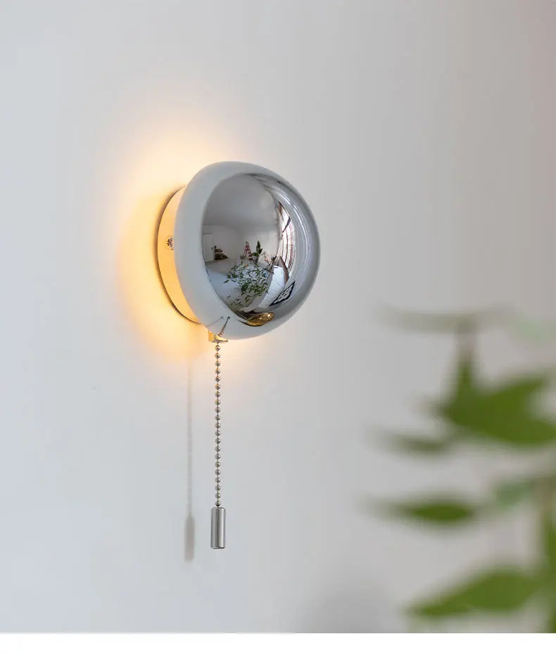 ChromeMush - Bauhaus Designer Wandleuchte