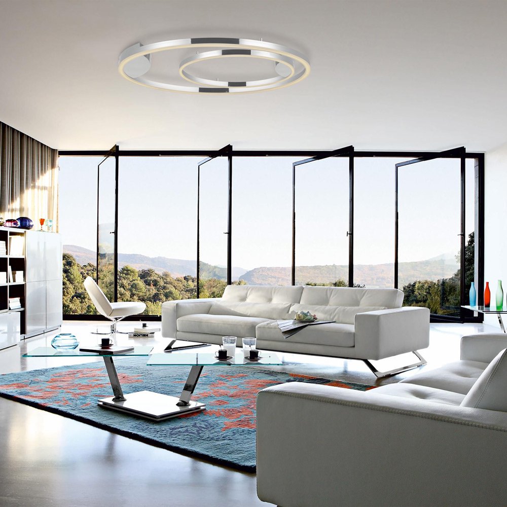 Stella - LED-Ringleuchte 40 für Wand und Decke