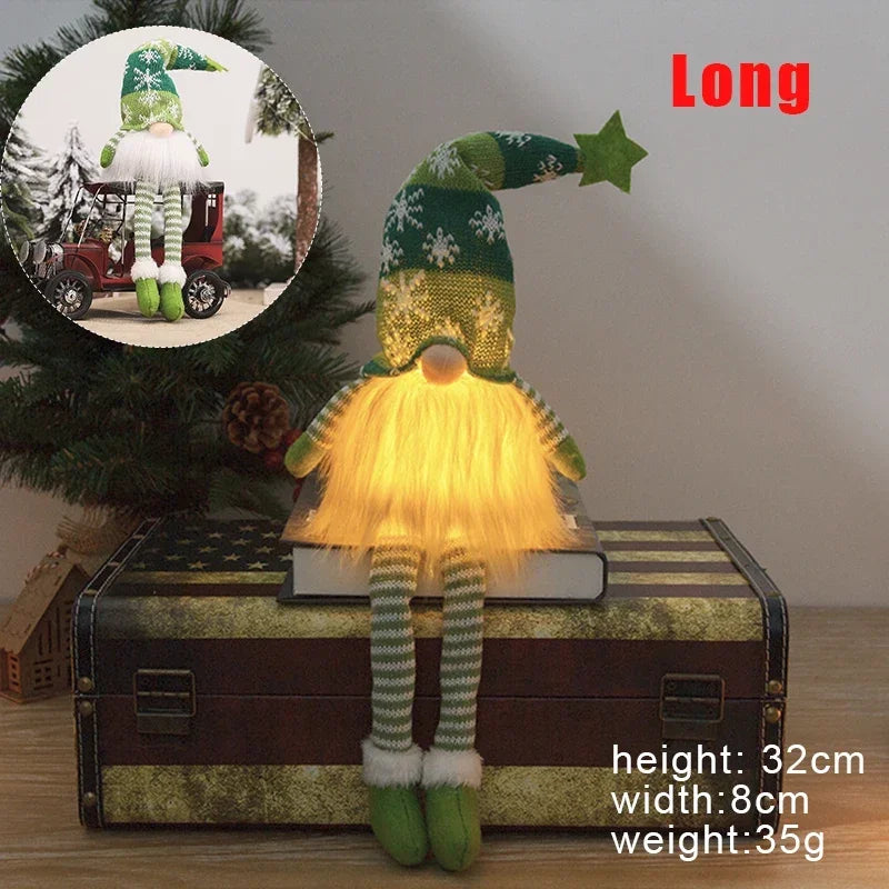 Artix - LED-Weihnachtselfe ohne Gesicht