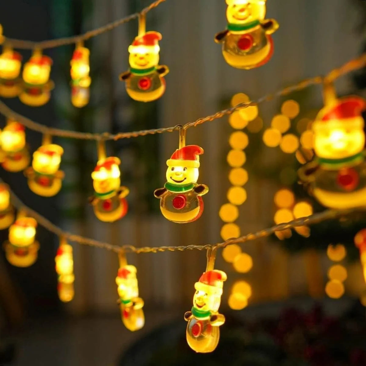 Weihnachtslichterkette - warmweißen LEDs
