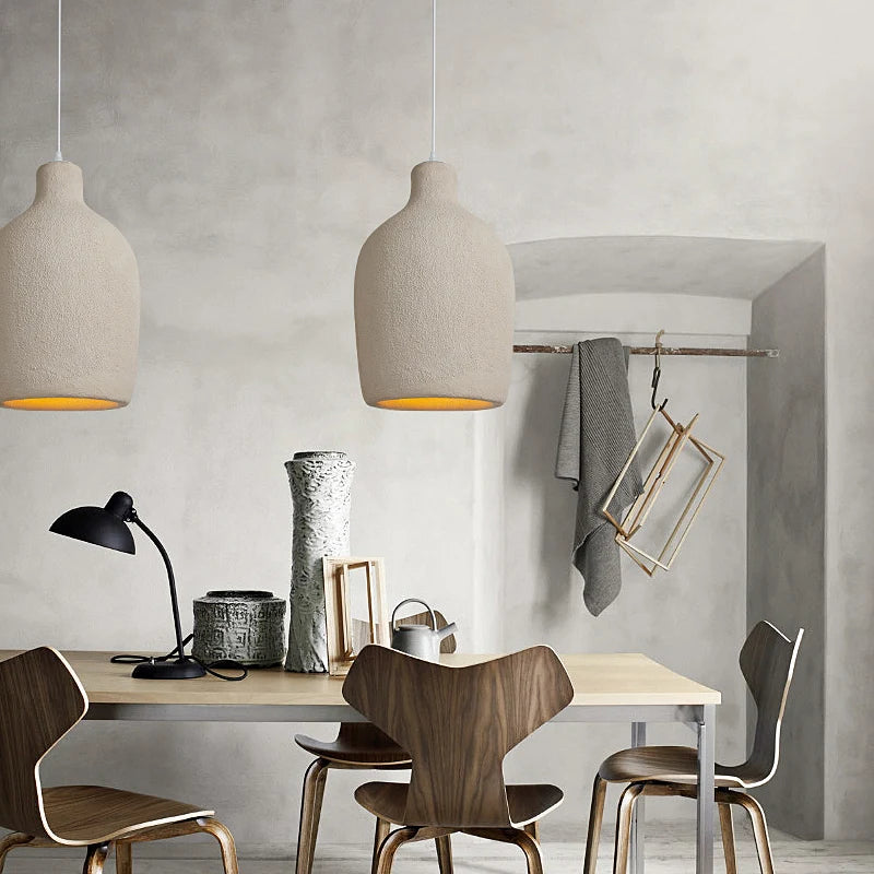 Celira - Moderne Pendelleuchte aus Polymer und Eisen