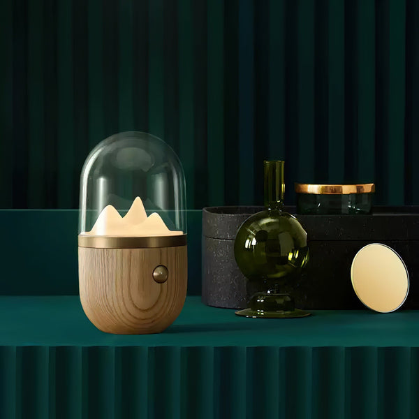 Mountain - Nachttischlampe Mountain Peak mit mattiertem