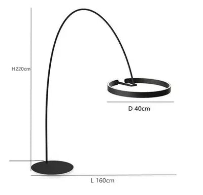Nordische - LED-Stehleuchte Angeln