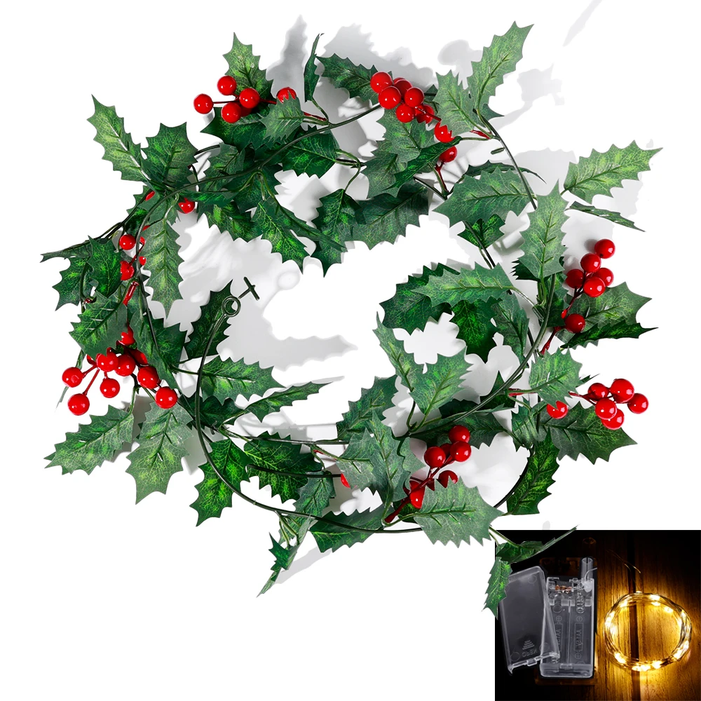 Girla - 2 m lange LED-Weihnachtsgirlande