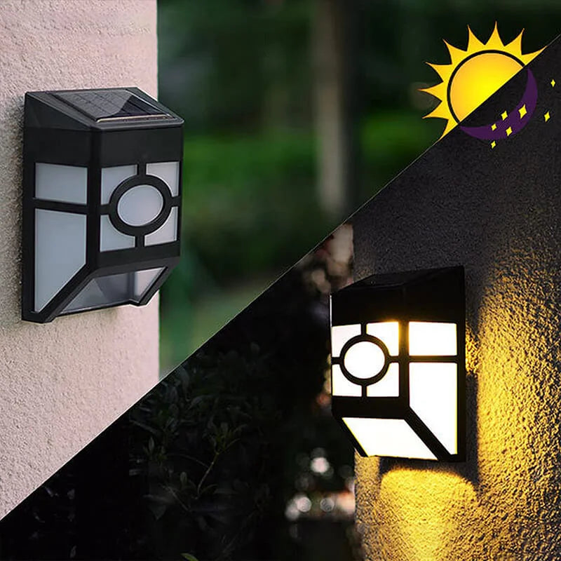 Zonne - LED-Wandleuchte