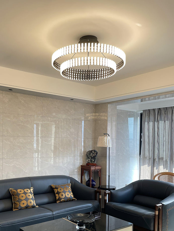 Celira - LED-Kronleuchter-Pendelleuchte im Karussell-Design
