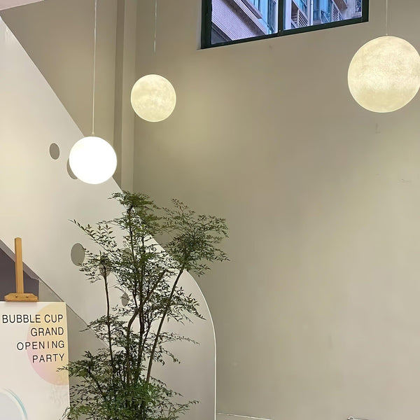 Polara - Mond-Pendelleuchte mit integrierter LED
