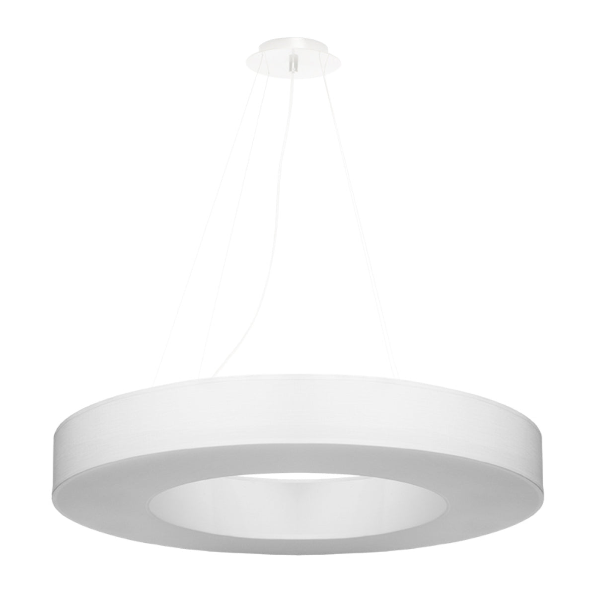 Plafona - Weißer Kronleuchter 70 cm