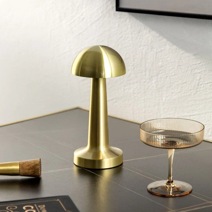 Quelix - Kabellose LED Tischlampe Dimmbar