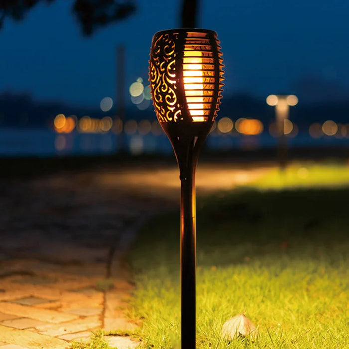 Sonnig - Solar-Taschenlampe für den Außenbereich