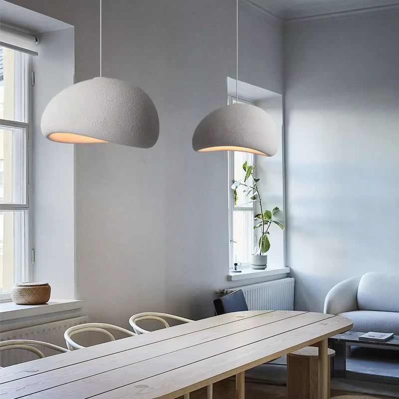 Zenita - Wabi-Sabi LED-Pendelleuchte aus Polystyrol