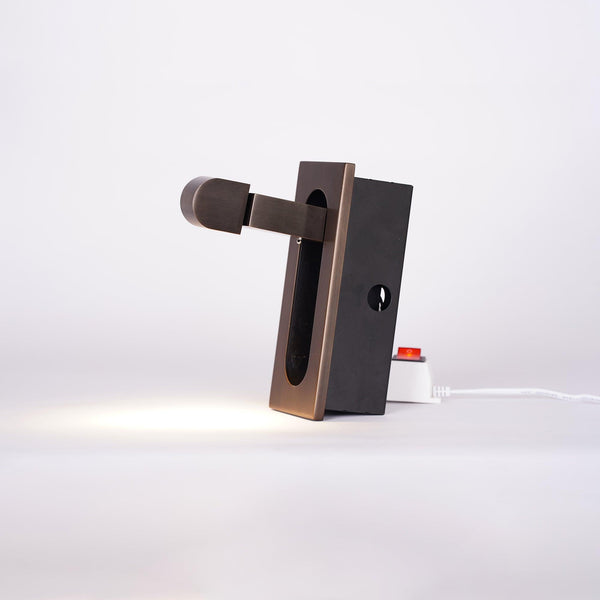 Luzana - LED-Nachttischlampe mit verstellbarem Kopf