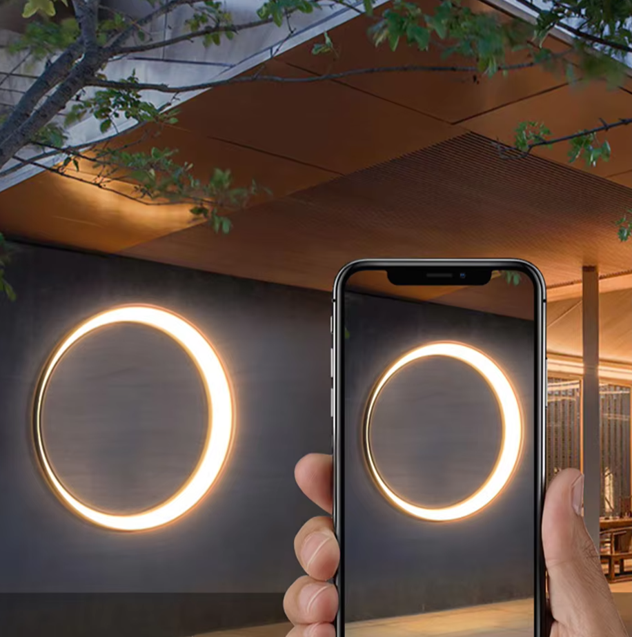 Vortia - LED-Wandleuchte IP65 für Innen- und Außenbereich