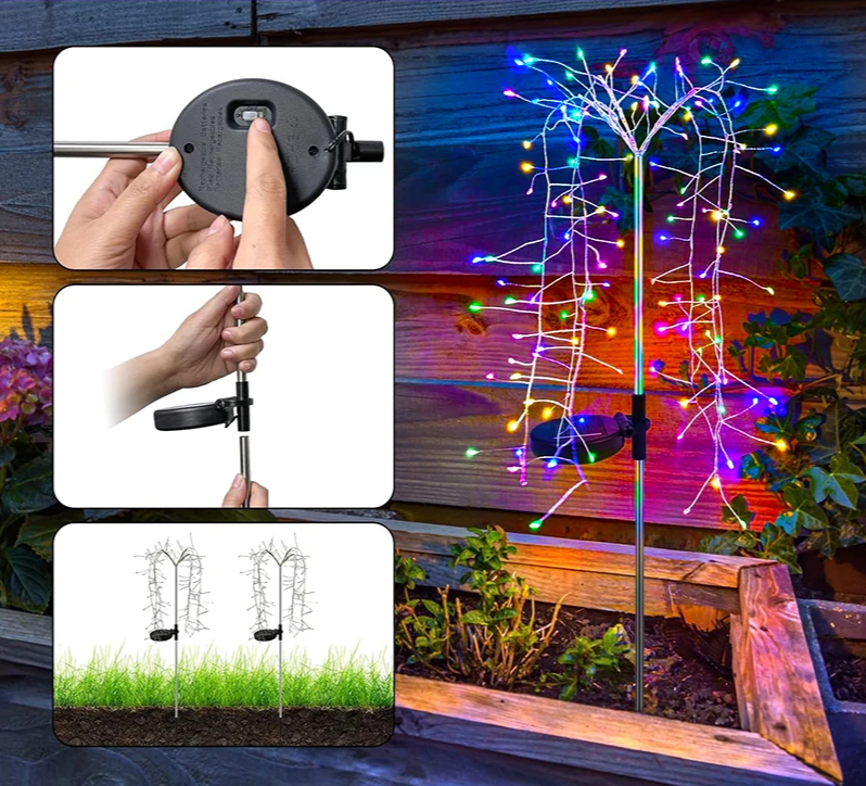 Sonnig - Solarbetriebene LED-Gartenleuchten in