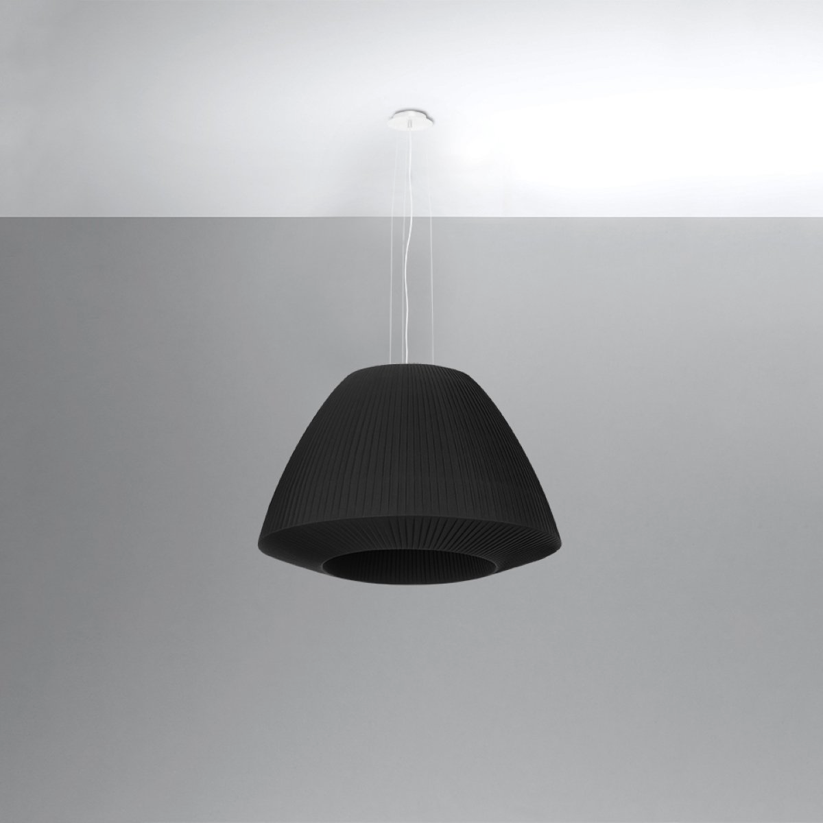 Bella - 60 Kronleuchter Schwarz