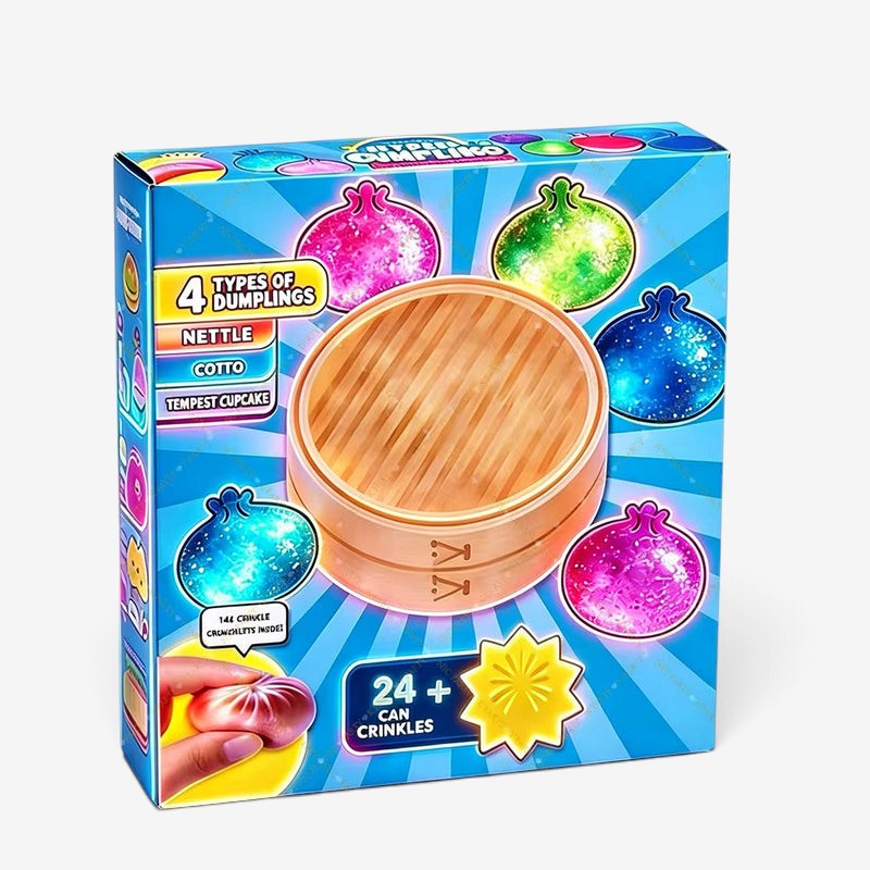 FoamJoy - Adventskalender mit 24 Squishy-Spielzeugen