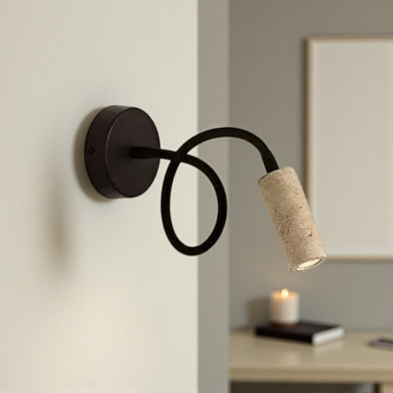 Stelara - LED-Wandleuchte mit verstellbarem Kopf