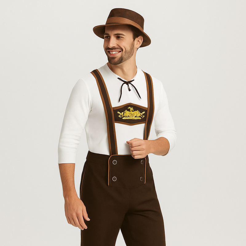 Herren-Trachtenset mit bestickter Hose
