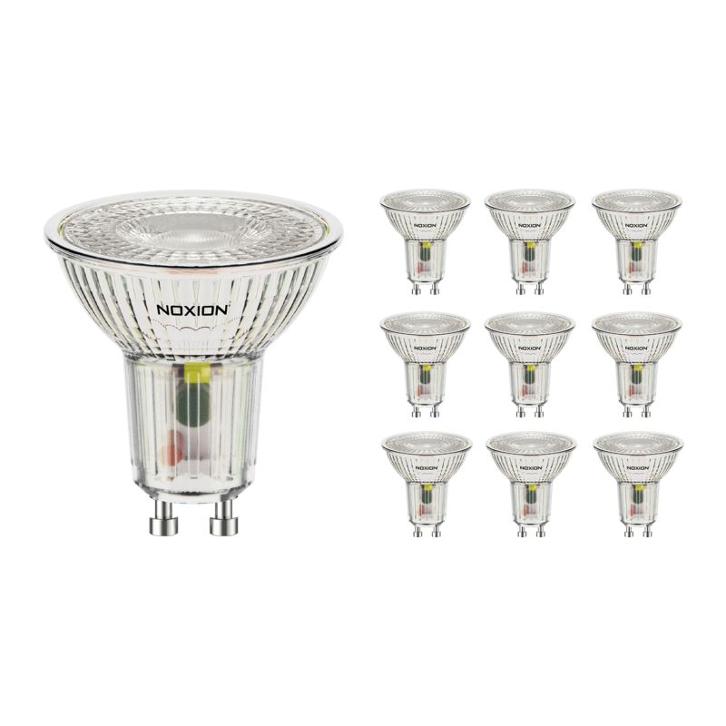 Laxo - Vorteilspack 10x Noxion LED-Spot GU10 PAR16 3,6W