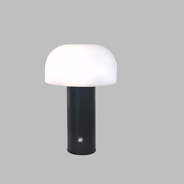 Focalia - Kabellose Pilz-Tischleuchte mit Touch-Dimmer