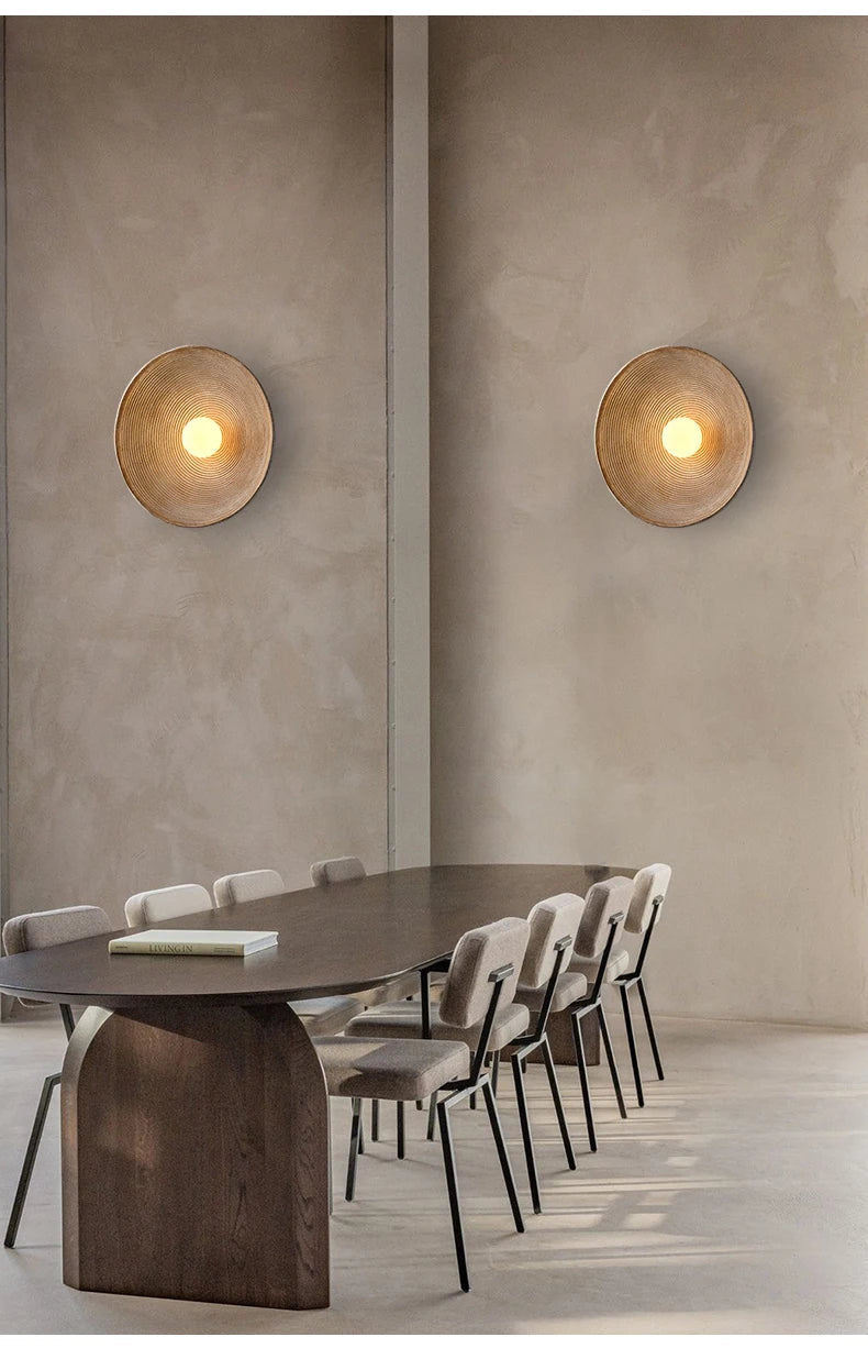Murano - LED-Wandleuchte, spiralförmig, nach oben und unten
