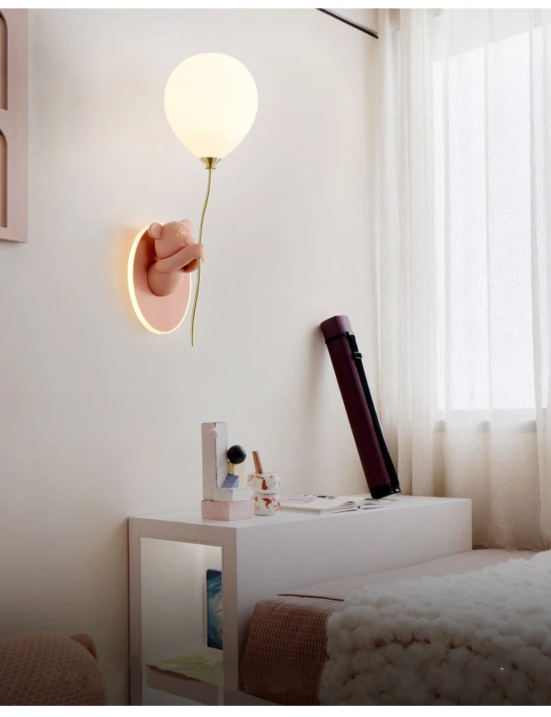 Murena - Bären-Wandleuchte für Kinderzimmer