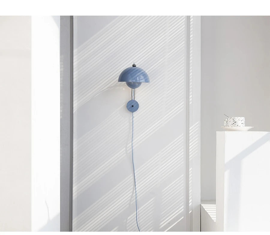 Skandinavische - Wandleuchte E27 mit integrierter LED