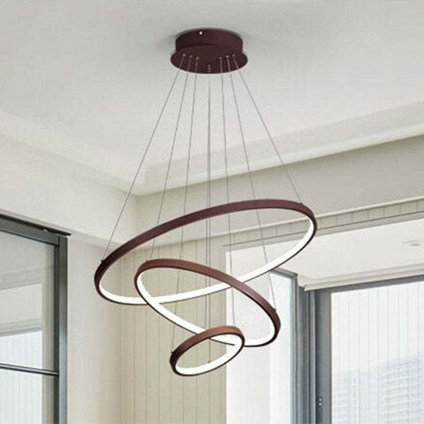Yumanira - LED-Deckenleuchte mit 3 Ringen